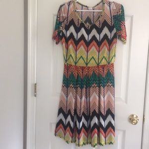 Multi color dress